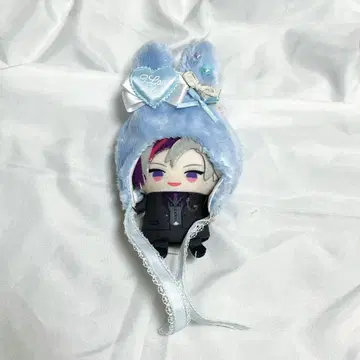 인형 옷 모자 스카이블루
