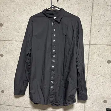 graniph 블랙 킹덤하츠 콜라보 셔츠 L