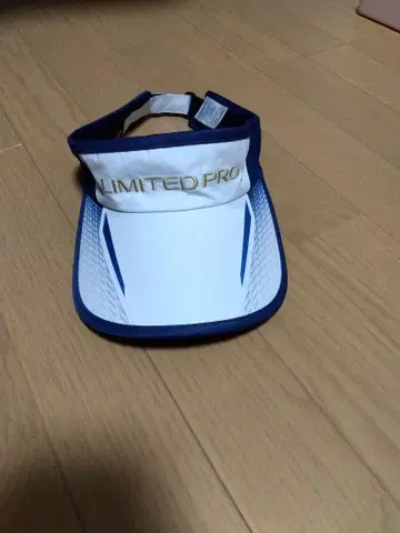 LIMITED PRO 낚시 바이저 화이트/네이비