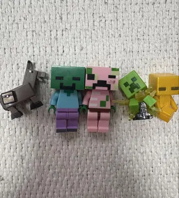 Minecraft 피규어 5체 세트