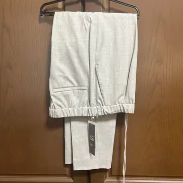 새상품 유나이티드 애로우즈 내추럴 컬러 허리밴딩 팬츠 40