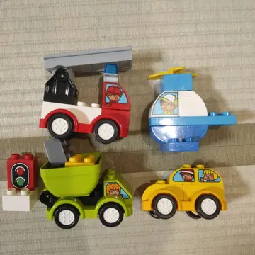 LEGO Duplo 레고듀프로 처음 만나는 듀프로 여러 가지 탈것 박스