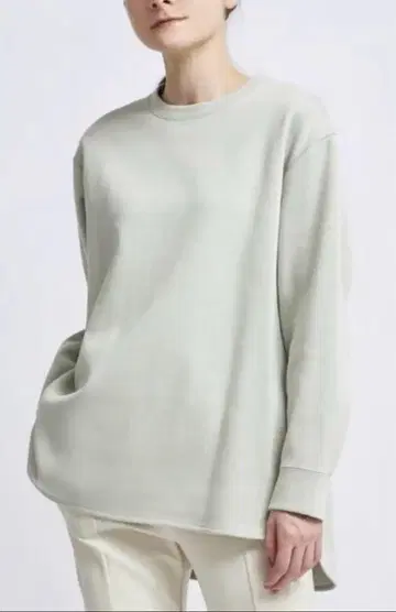 yori 와이드 헴 라운드 Tee 민트
