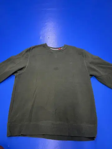 IZOD 올리브 그린 크루넥 트레이닝복