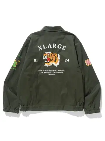 XLARGE 다크 그린 베트남 자켓
