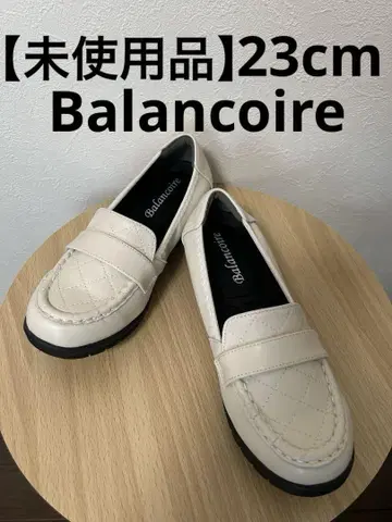 [미사용품] 블랑코알 플랫슈즈 아이보리