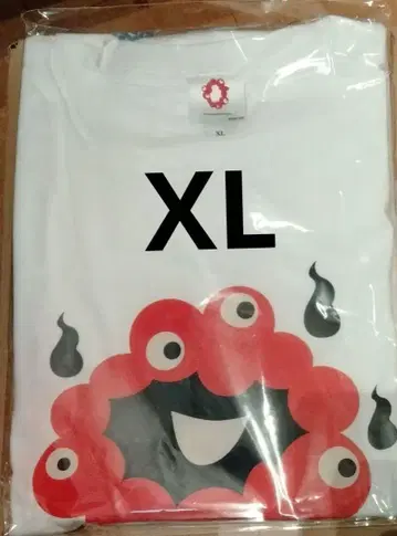 미야쿠미야쿠 유령 T셔츠 첫 귀신 이야기 화이트 XL 사이즈