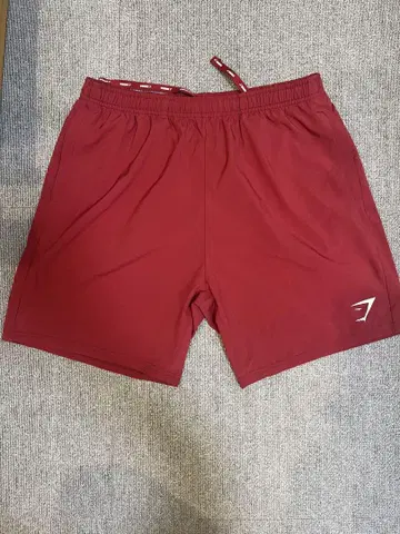 짐샥 레드 숏팬츠 XL