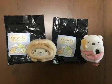스미코구라시 복각 캡슐 테노리 봉제 인형 고양이 시로쿠마