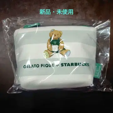 GELATO PIQUE & STARBUCKS 파우치 민트 그린