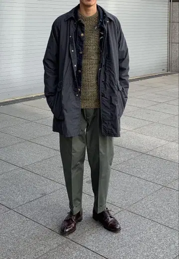 새상품 SASSAFRAS 사사프라스 Fall Leaf Coat L 사이즈