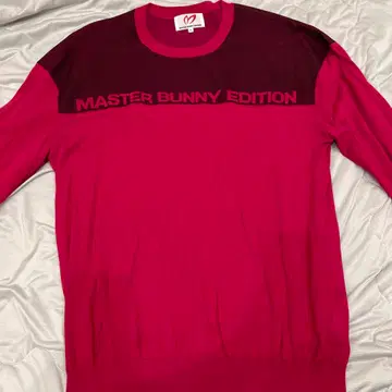 MASTER BUNNY EDITION 핑크 스웨터 사이즈 6