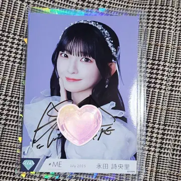 나가타 시오리 직필 사인 포함 브로마이드 모브노데레라 가창 의상2 요리