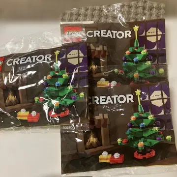 LEGO Creator 크리스마스 트리 30576 레고 3개 세트