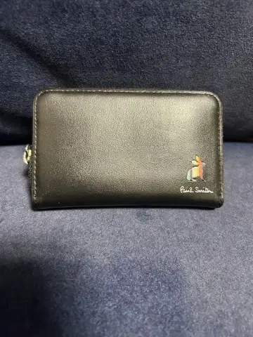 Paul Smith 블랙 가죽 코인 케이스