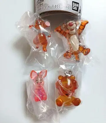 곰돌이 푸 메지루시 액세서리 x 4