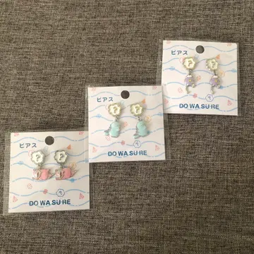 깜빡깜빡 포켓몬 센터 야돈 누오 귀걸이 3종 세트