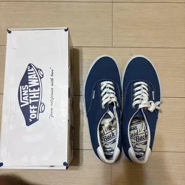 VANS Ron Harman Laid Back 네이비 스니커즈