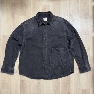 ZARA 데님 셔츠 M