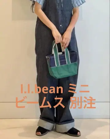 L.L.Bean / 엘엘빈 x BEAMS 별주 미니 사이즈 그린