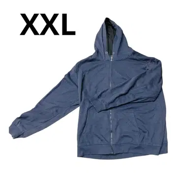 하나뿐인 네이비 [ XXL ] 집업 후드티 겨울