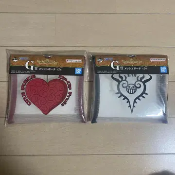 원피스 제일복권 메쉬 파우치 G상 2개 세트