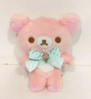 코리락쿠마 해피 아이스크림 봉제 인형 핑크 2019