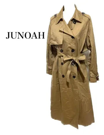 새상품 JUNOAH 주노아 트렌치코트 후드 있음 여성용 M