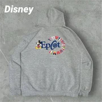 [ 레어 디자인 ] 디즈니 후드티 지퍼 빈티지 90s 새상품급 L