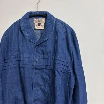 레어 구제 의류 80~90s Gene Ewing BIS 데님 셔츠 미국제