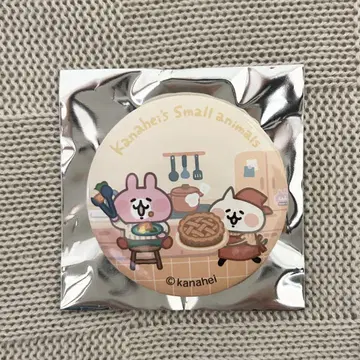 카나헤이의 작은 동물 x 야마다 전기 콜라보 캔 거울 토끼 고양이
