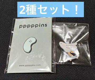 pppppins 피이이이인스 핀 배지 2종 세트 Alice Wang