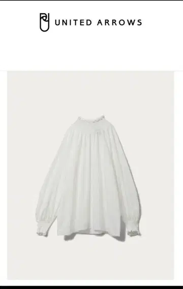 UNITED ARROWS 셔링 블라우스