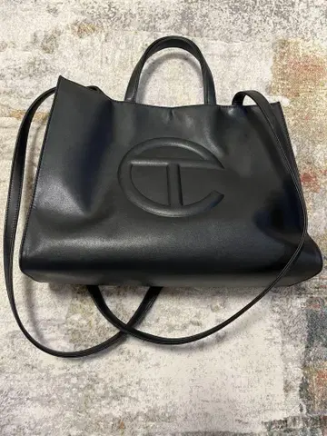 TELFAR 텔파 쇼핑백 미디엄 블랙 백