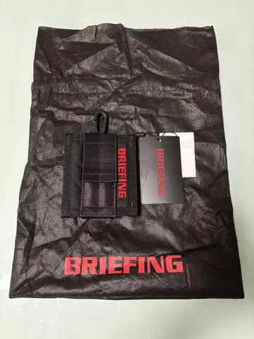 BRIEFING 후크 포함 볼 케이스 블랙