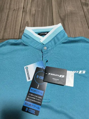 TOUR B B-COOL 골프 셔츠 파랑