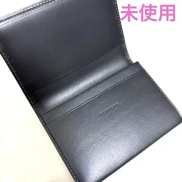 미사용 코코마이스터 남성용 명함지갑 카드 케이스 가죽