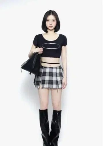 theredthread S half mini skirt bug check