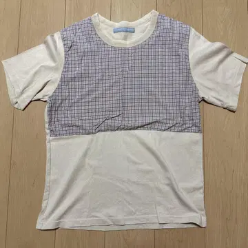 90s 토드킬리안 TODD KILIAN 체크 무늬 T셔츠 네펜데스