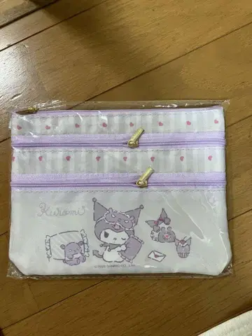 마이멜로디 더블 지퍼 파우치