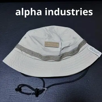 미사용 새상품 ALPHA IND. 남녀 공용 버킷 햇
