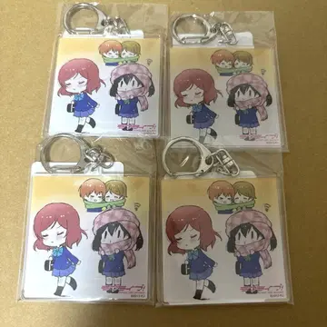 러브 라이브! 온라인 복권 D상 아크릴 키링 린&마키&하나요&니코