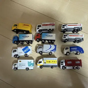 토미카 미니카 12대 세트 HINO DHL