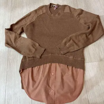 CARVEN 브라운 스웨터 M