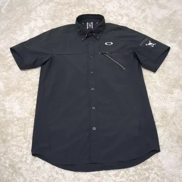[ 새상품급 ] OAKLEY 오클리 골프웨어 반팔 셔츠 메쉬 스트레치