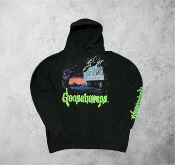 Goosebumps 구스펌프스 후드티 할로윈 블랙 90s L 사이즈