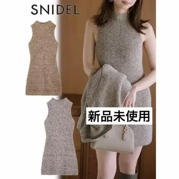 snidel 스나이델 미니 니트 원피스 니트 원피스 원피스