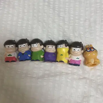 오소마츠 6쌍둥이 손가락 인형 피규어