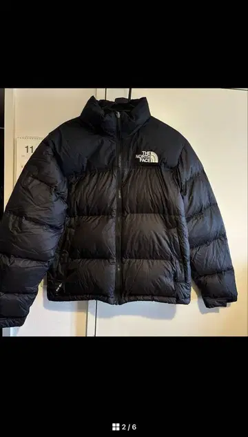 THE NORTH FACE 블랙 다운 자켓