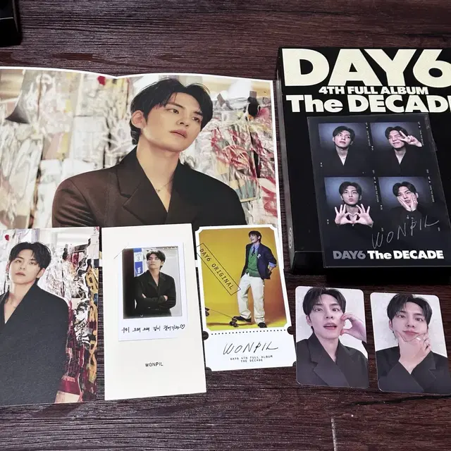 데이식스 <THE DECADE> 원필 풀셋 앨범 (시티 풀세트 세트)